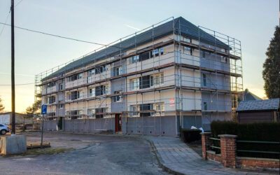 Rénovation énergétique de 43 logements à Chênée